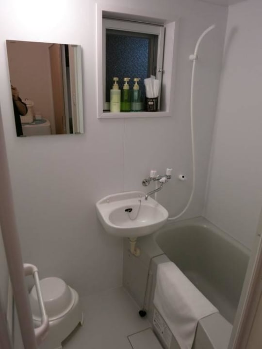 Badezimmer White Terrace Tsuboya Guesthouse