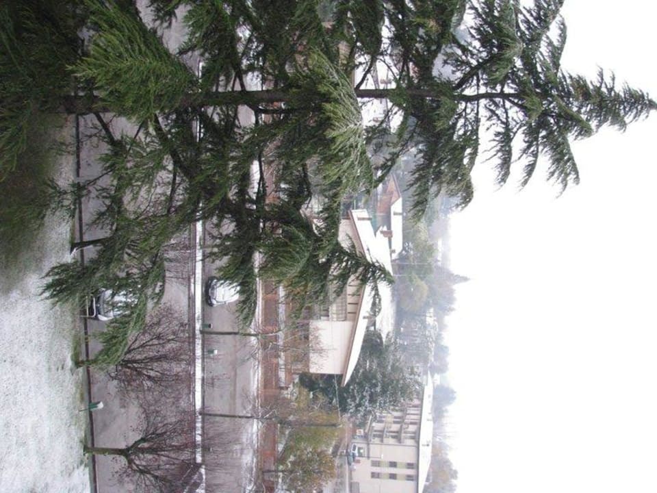 Blick aus dem Fenster Hotel Carletto