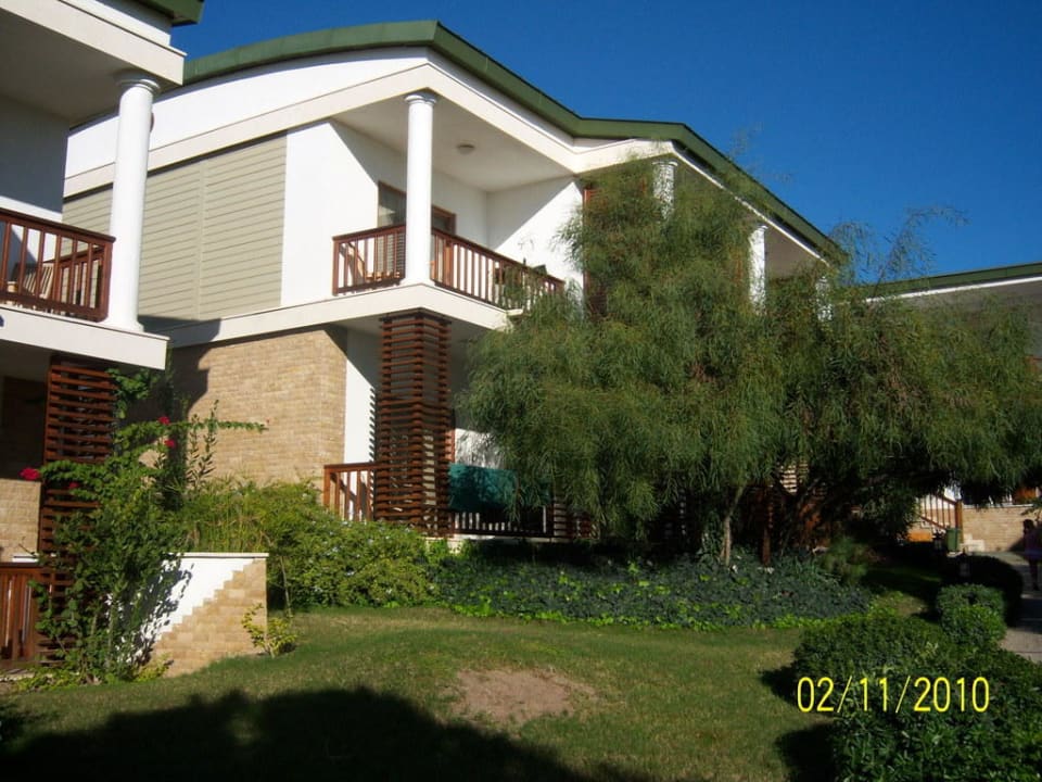 Aussenansicht unseres Familienzimmers Voyage Belek Golf & Spa