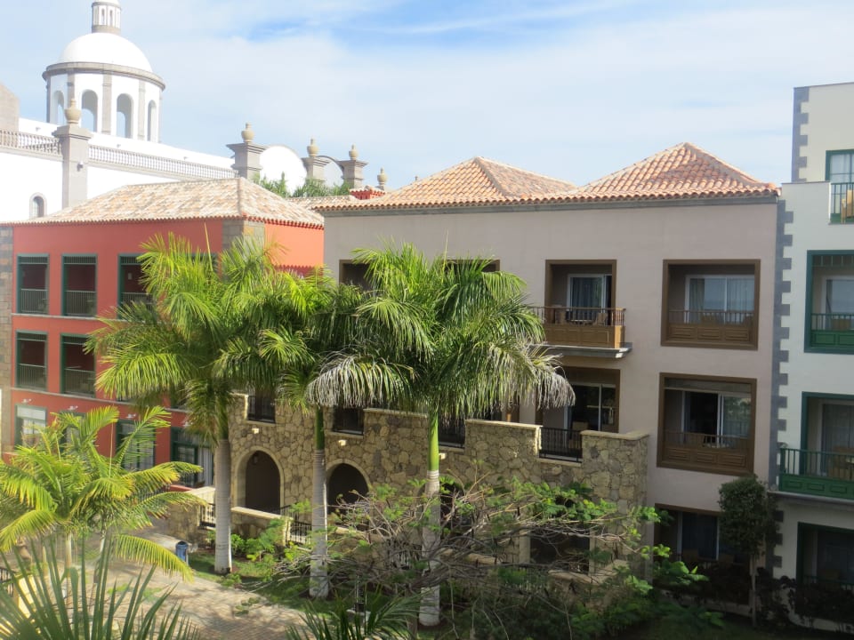 Blick auf Block B Lopesan Villa del Conde Resort & Thalasso