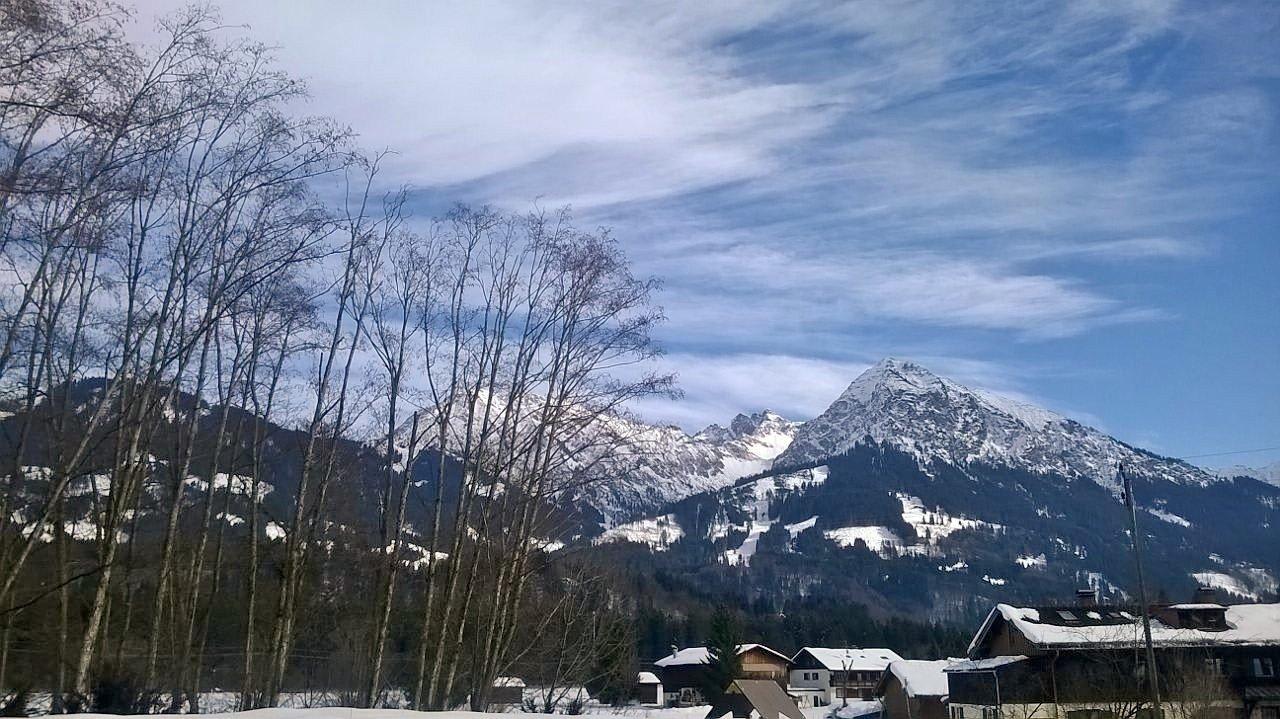Blick vom Balkon Wohlfühlhotel Frohsinn