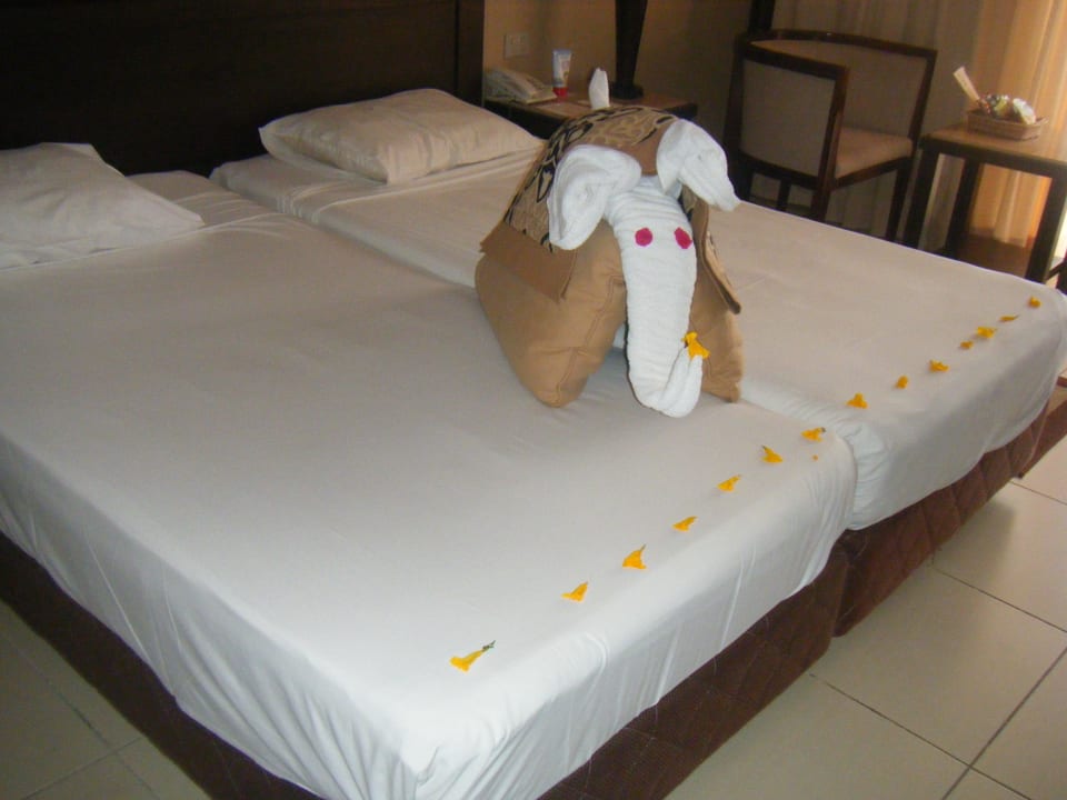 Handtuchkunst des Roomboys Jaz Dar EL Madina