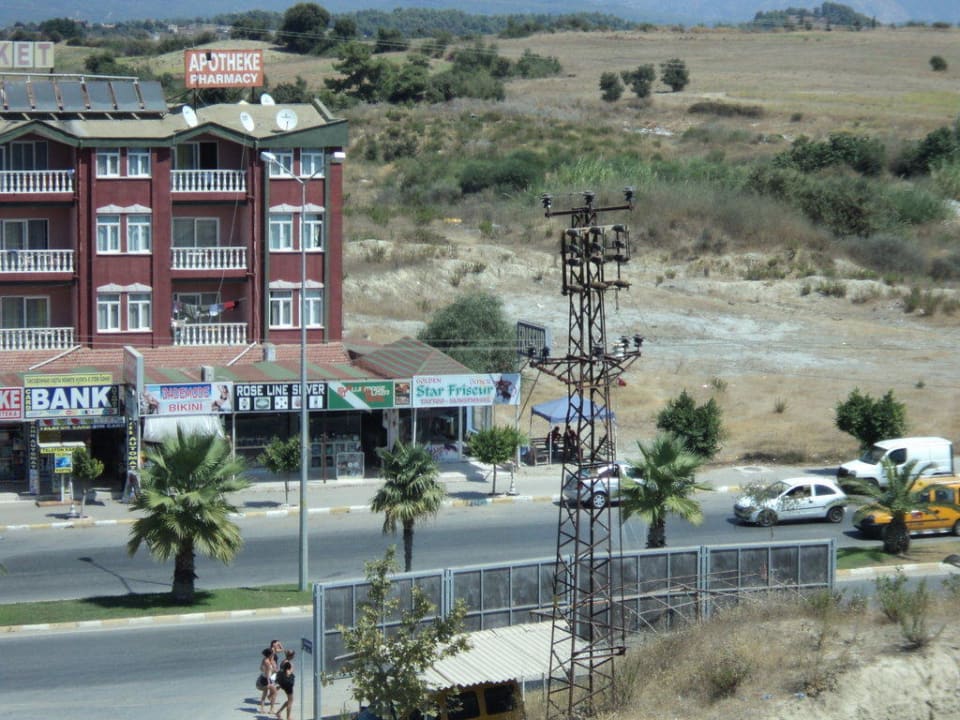 Seitlicher Zimmerausblick Seaden Corolla Hotel