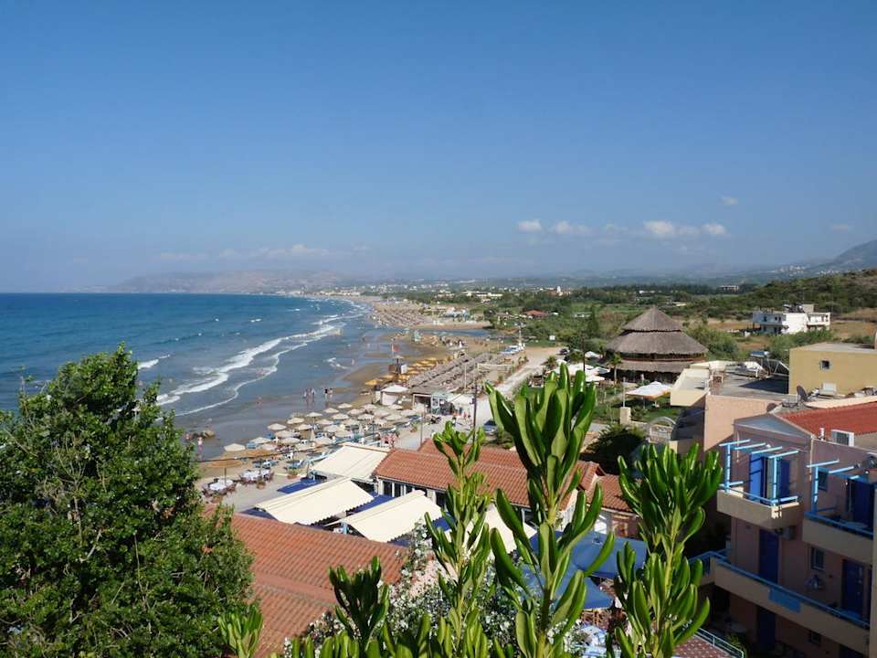 Dachterrassenausblick Hotel Corissia Princess