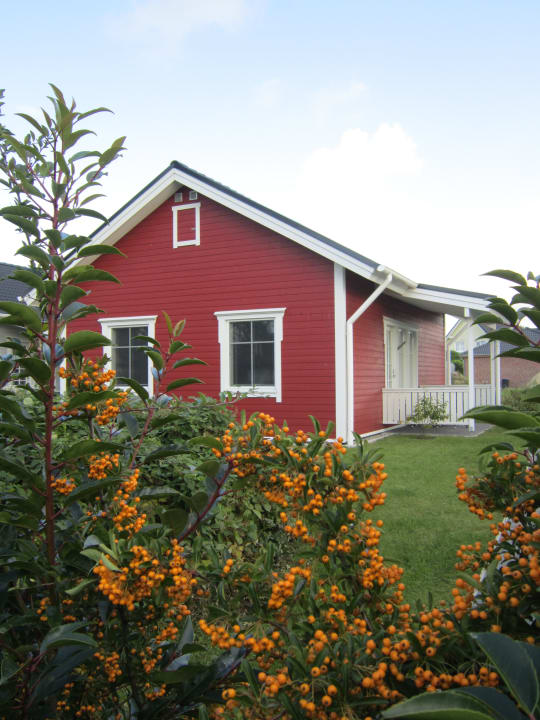 Außenansicht Feriendorf Altes Land