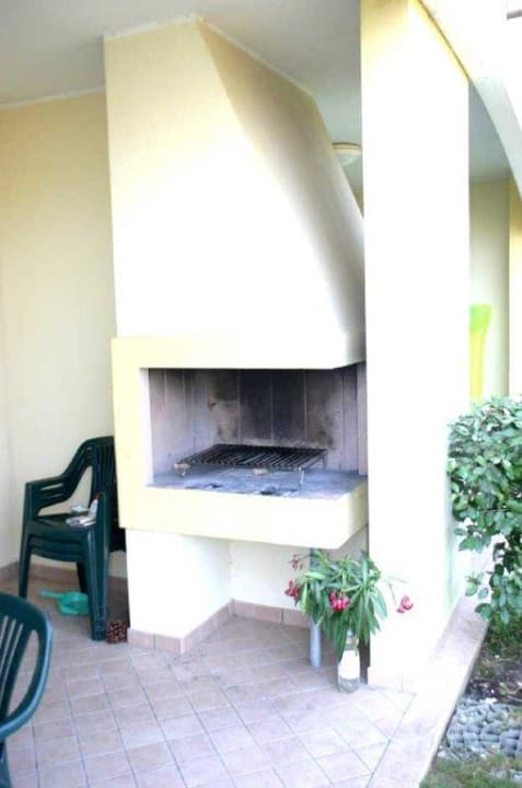 Kamin mit Grillrost Villaggio & Aparthotel Marco Polo