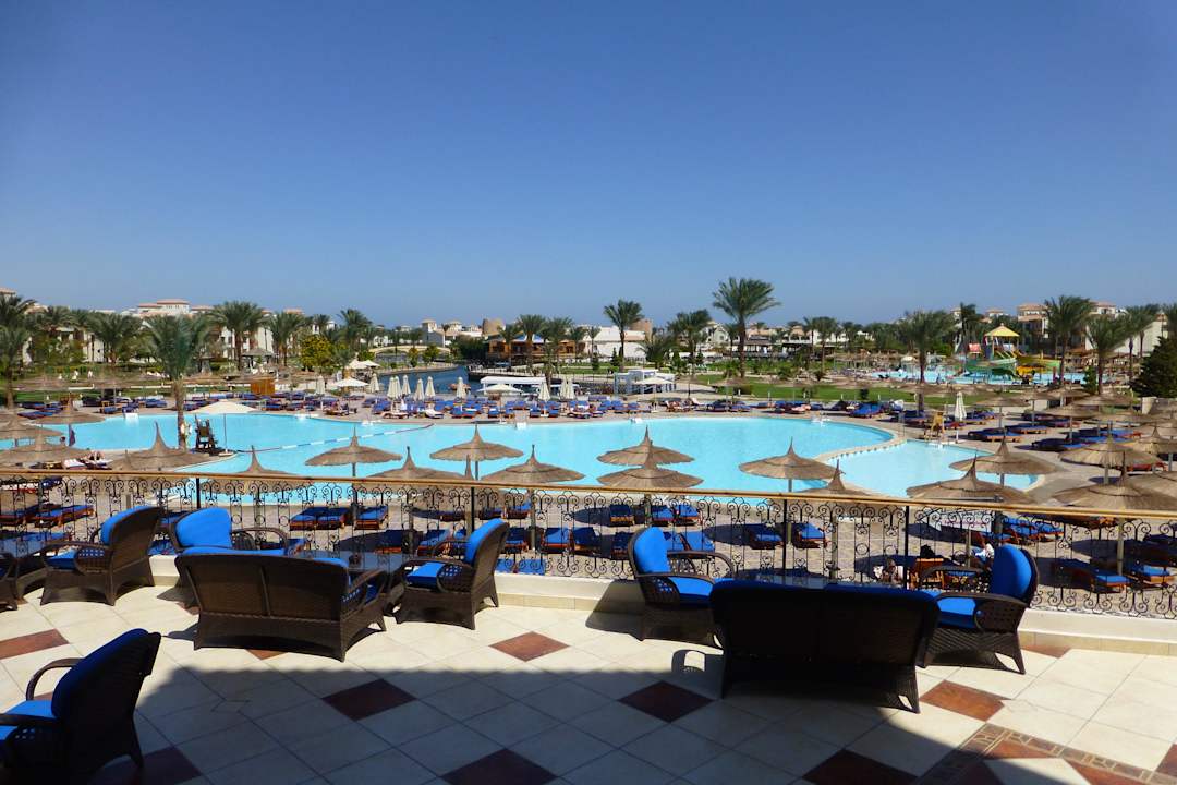 Blick auf die Anlage Pickalbatros Dana Beach Resort - Hurghada