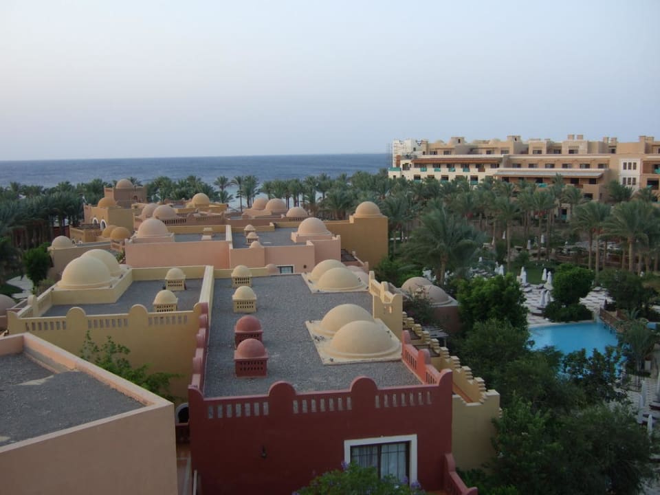 Blick zum Meer und Spa Hotel Makadi Palace