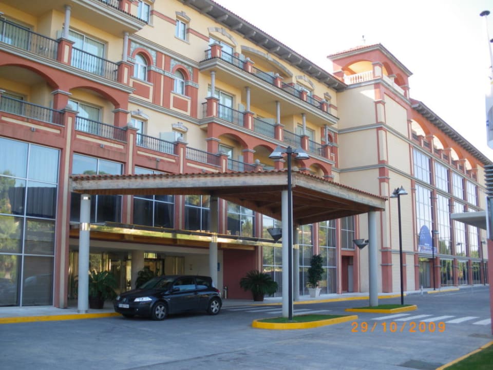 Hoteleingang Ohtels Islantilla
