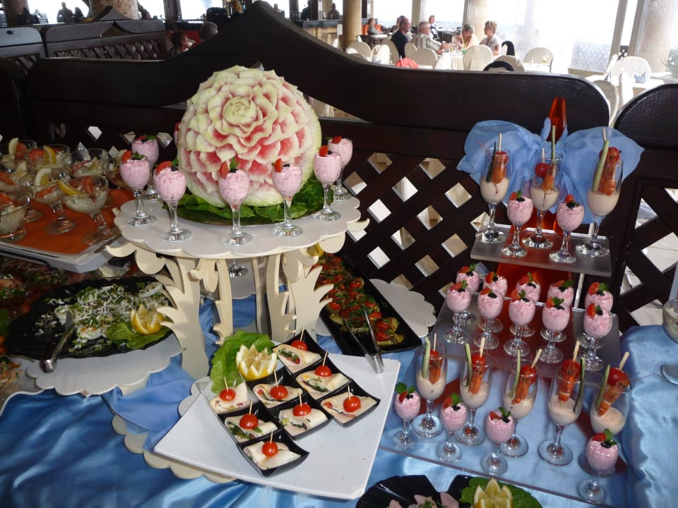 Sehr leckeres Essen Hotel Kalithea Horizon Royal