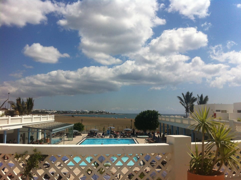 Ausblick Strand Hotel Las Costas