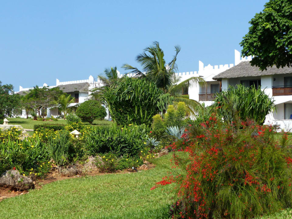 Die Wohnhäuser im Royal Royal Zanzibar Beach Resort