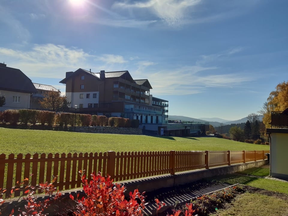 Außenansicht Dorfhotel Fasching