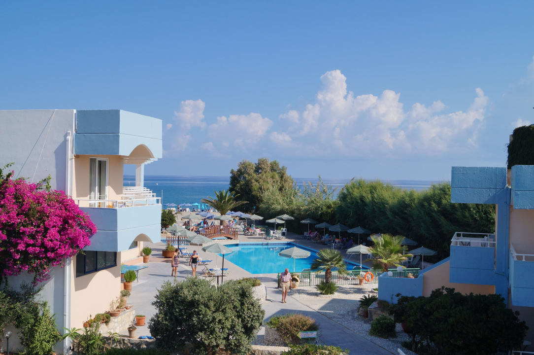 Blick vom Zimmer Hotel Kathrin Beach