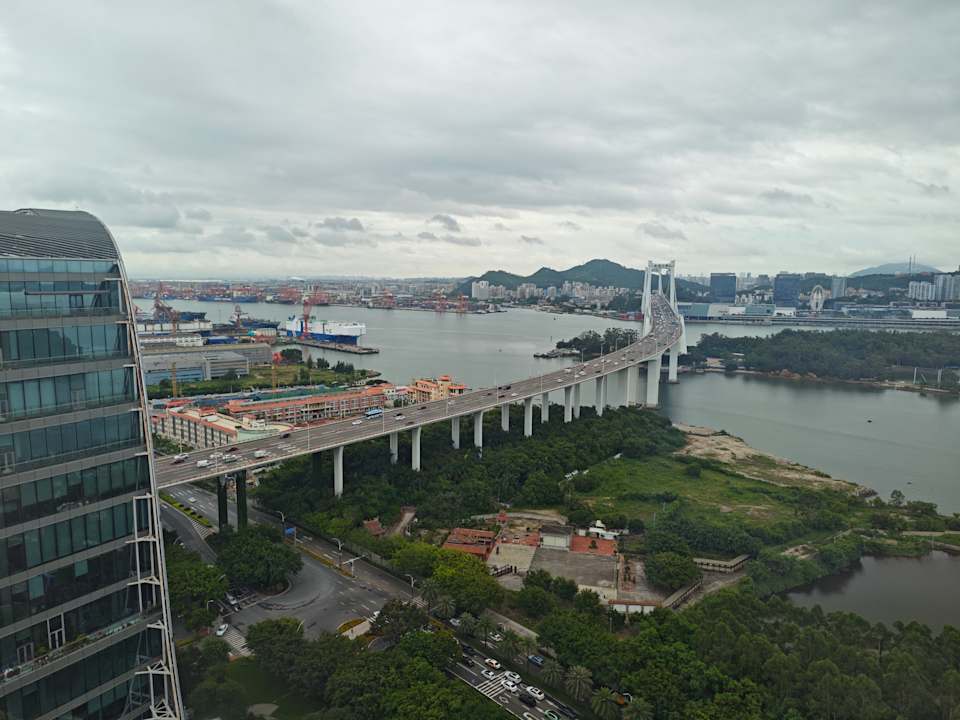 Ausblick HUALUXE Xiamen Haicang Habour View