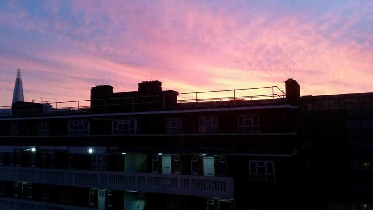 Blick aus Zimmer 339 Hampton by Hilton London Waterloo