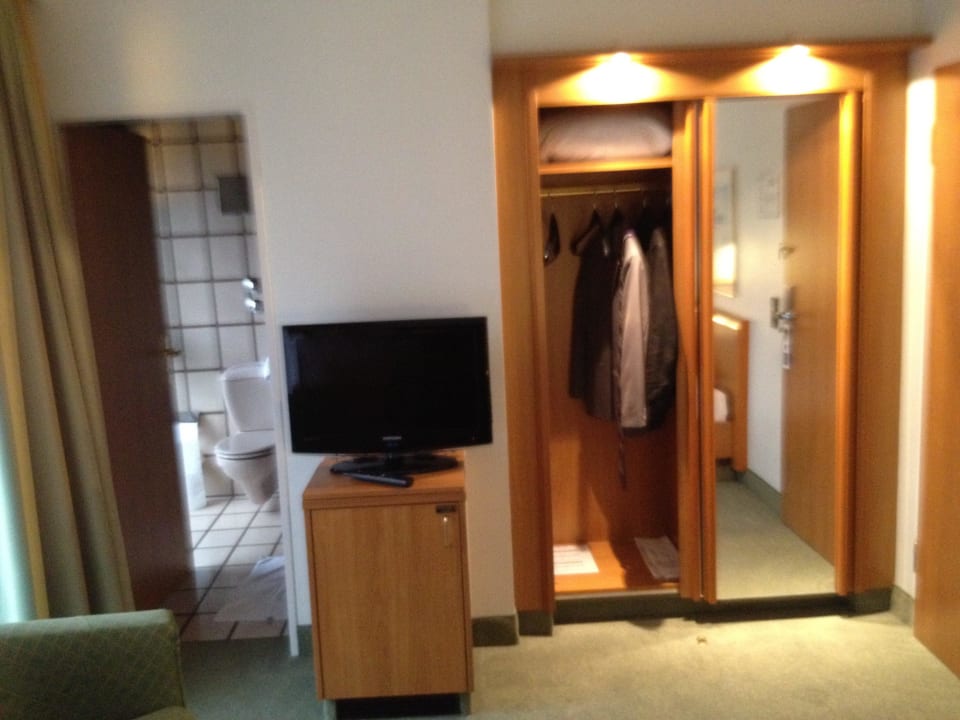 Blick vom Bett Parkhotel Wittekindshof