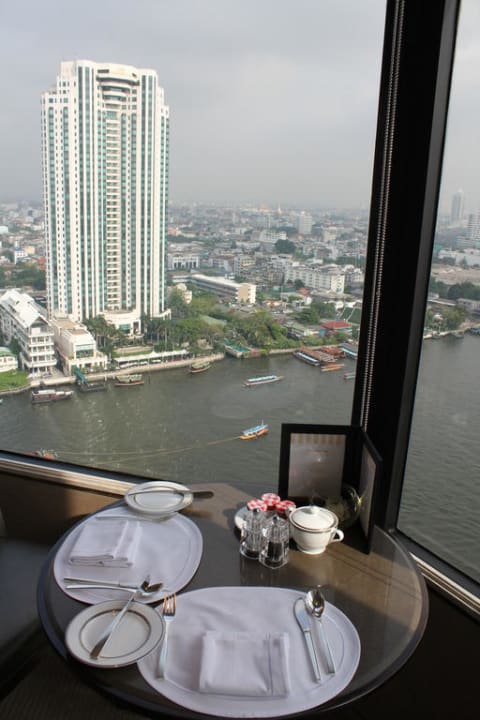 Ausblick beim Frühstück Shangri-La Hotel, Bangkok