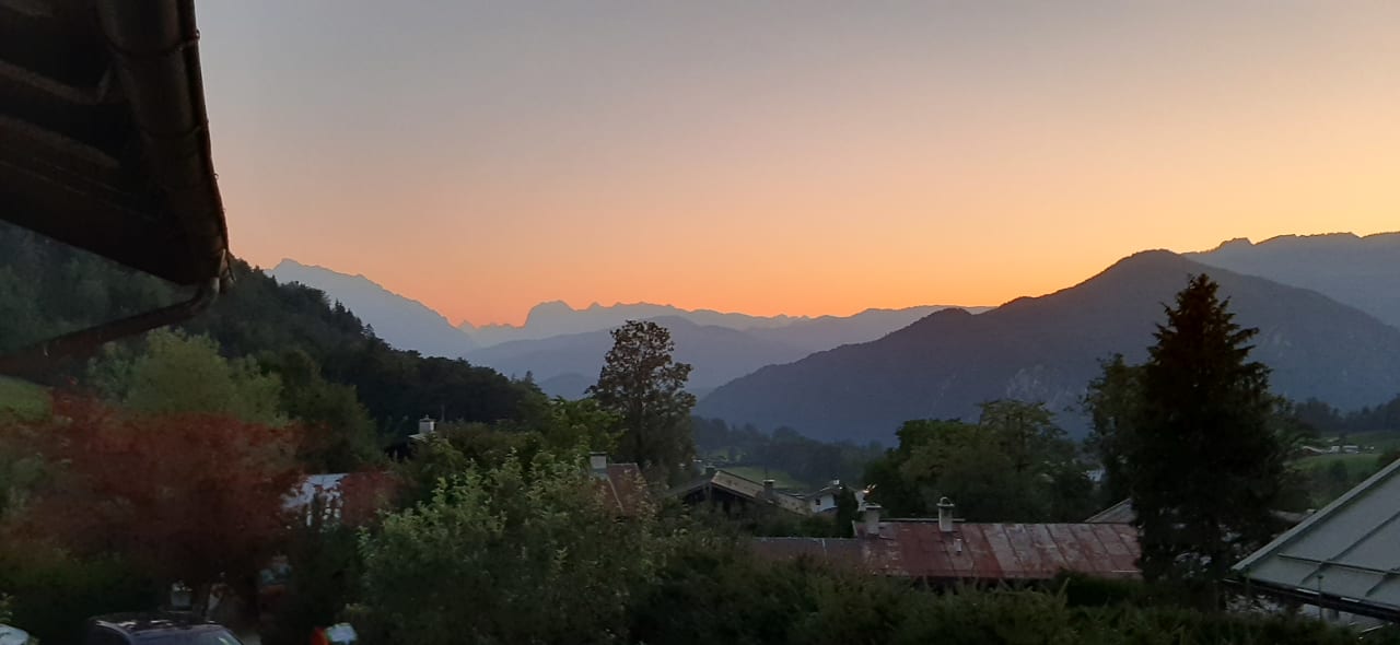 Ausblick Alpenhotel Bergzauber