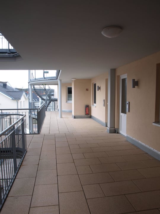 Zugang zu unserem Appartement Das Ahlbeck Hotel & SPA