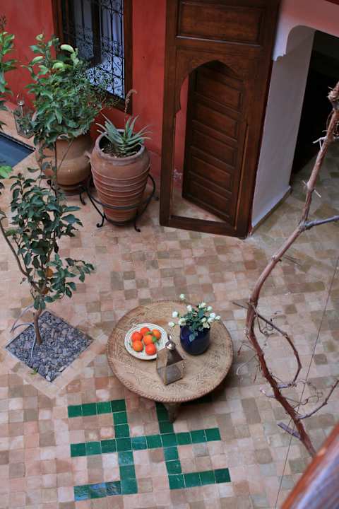 Innenhof Hotel Riad Honey