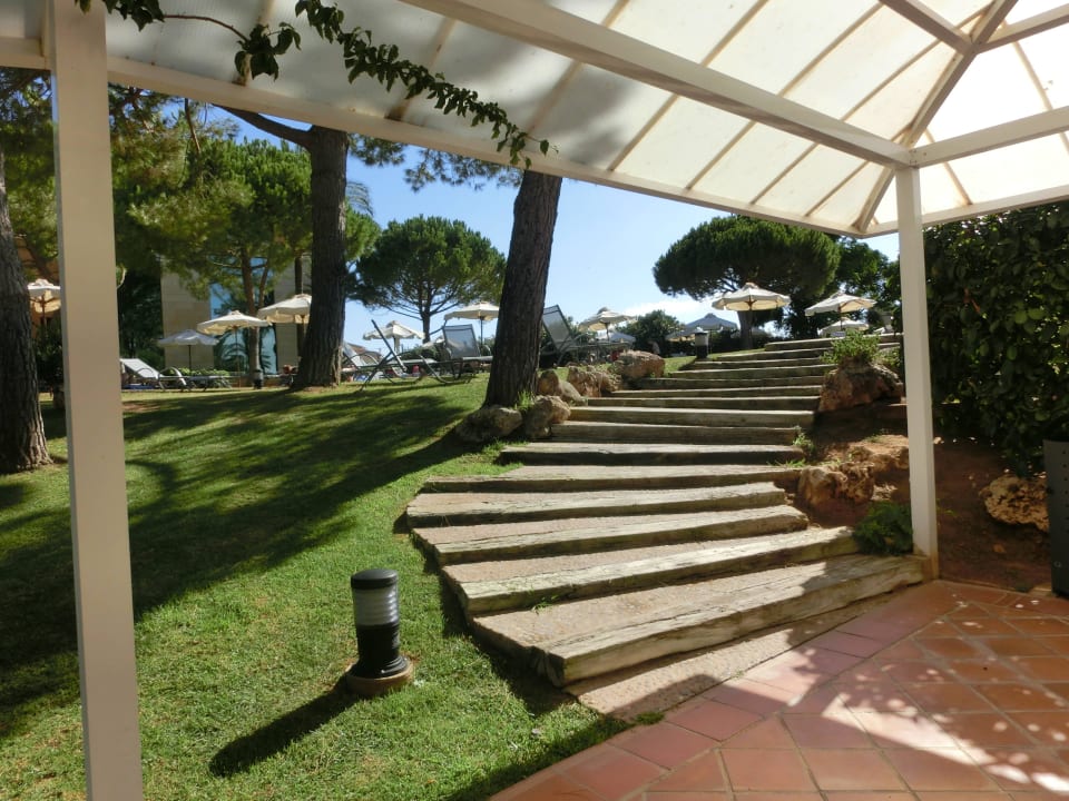 Der Weg zum Pool Hipotels Hipocampo Palace & Spa