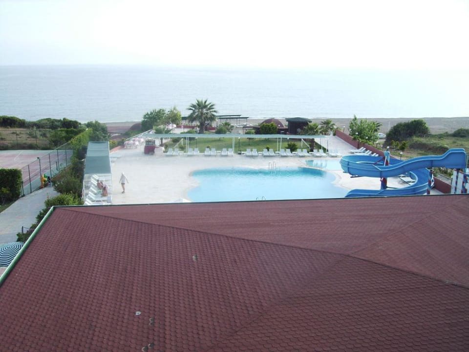 Sicht vom Zimmer aus, Hotel Club Life Kizilot