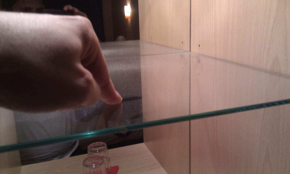 Zentimeterdicke Staubschicht Hotel Rahlstedter Hof