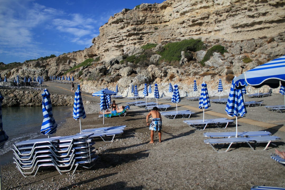 Romantische Badebucht Hotel Kalithea Horizon Royal