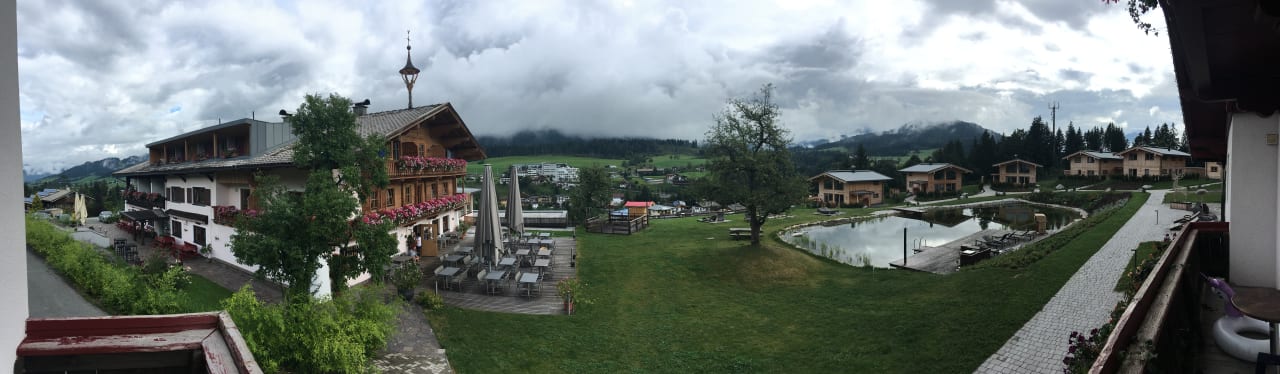 Gartenanlage Hotel Chalets Grosslehen
