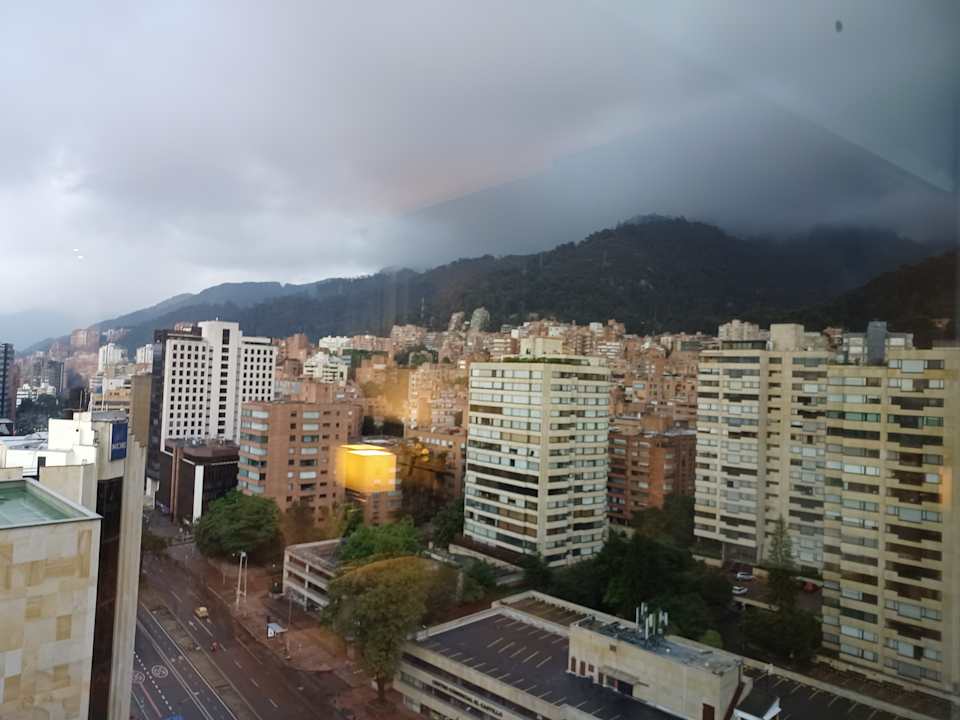 Ausblick Hotel Hilton Bogota