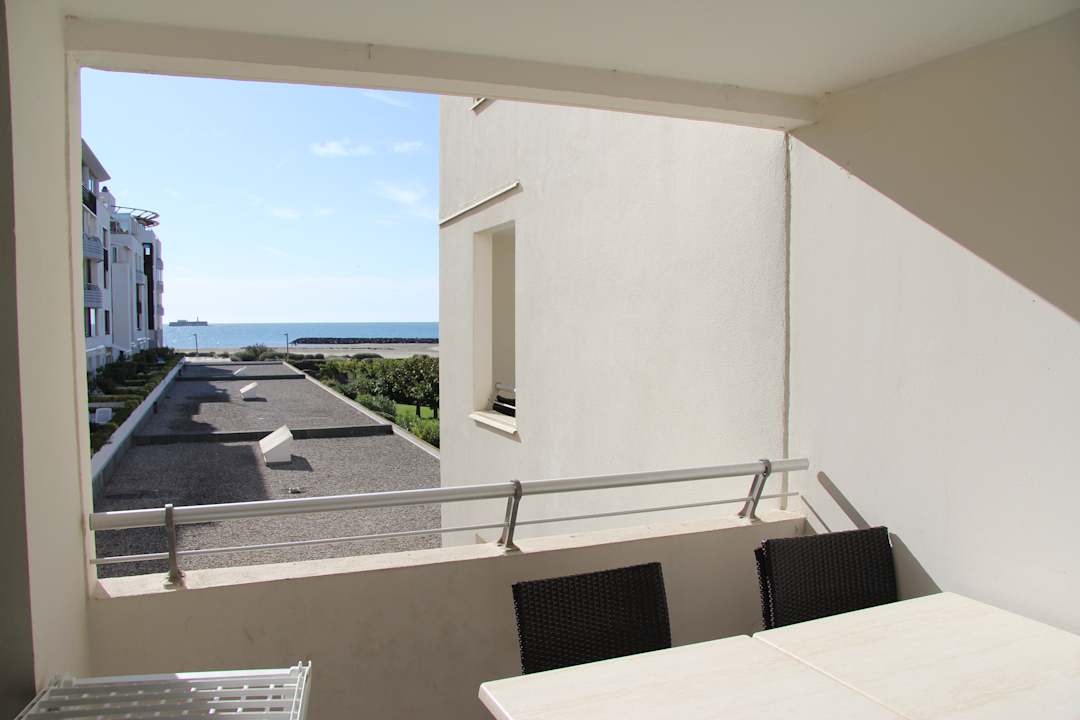 Ausblick Apartment Les Rivages de Rochelongue Le Cap d'Agde