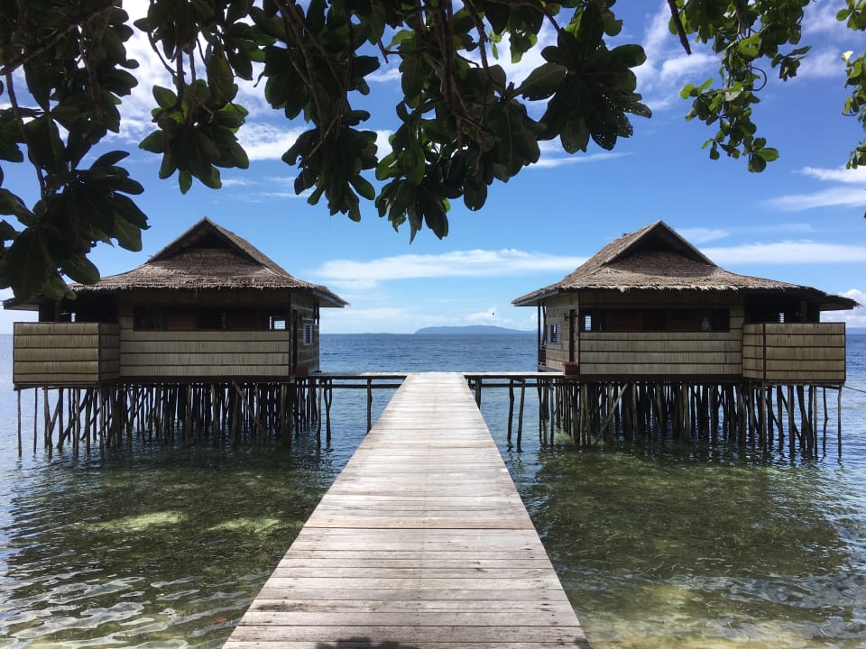 Außenansicht Papua Paradise Eco Resort