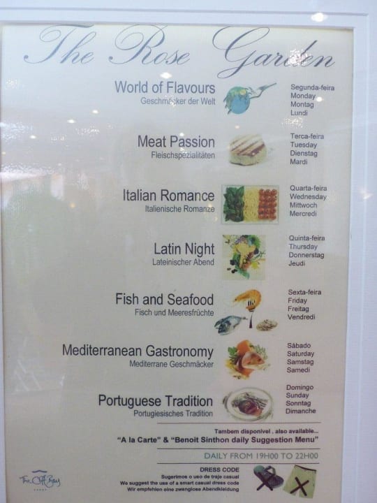 Wöchentliches Themenbüffet Hotel The Cliff Bay (PortoBay)