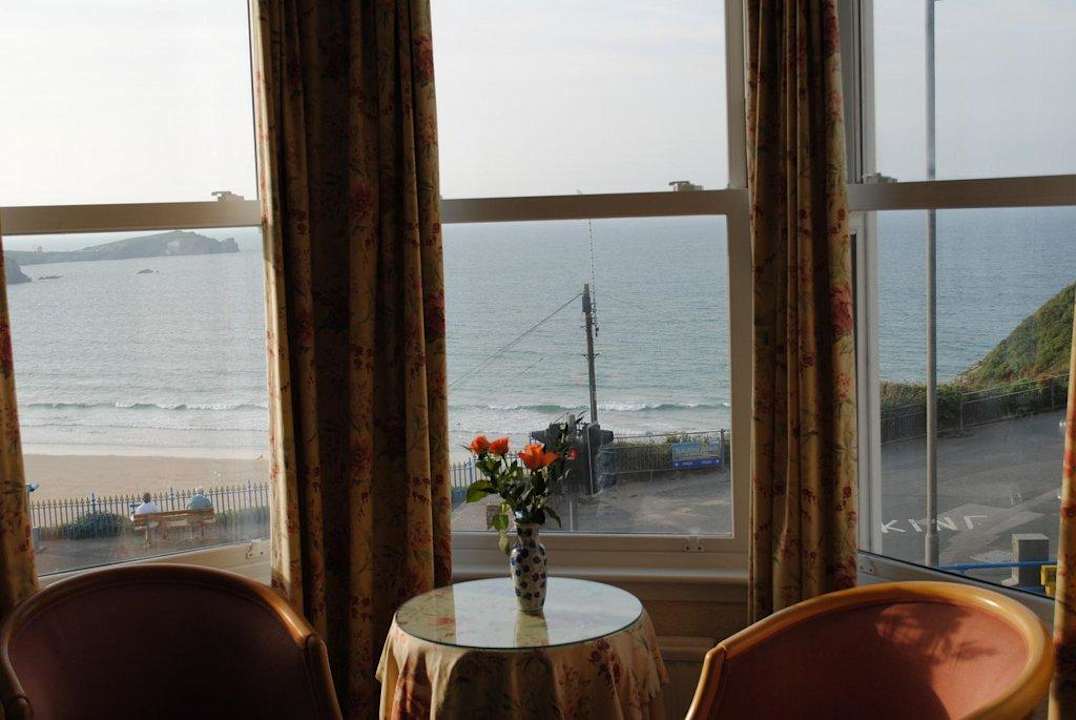 Schöner Meerblick aus dem Zimmer Hotel Bristol