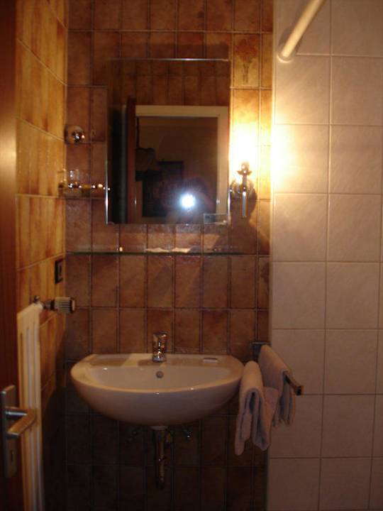 Badezimmer Hotel Hubertus
