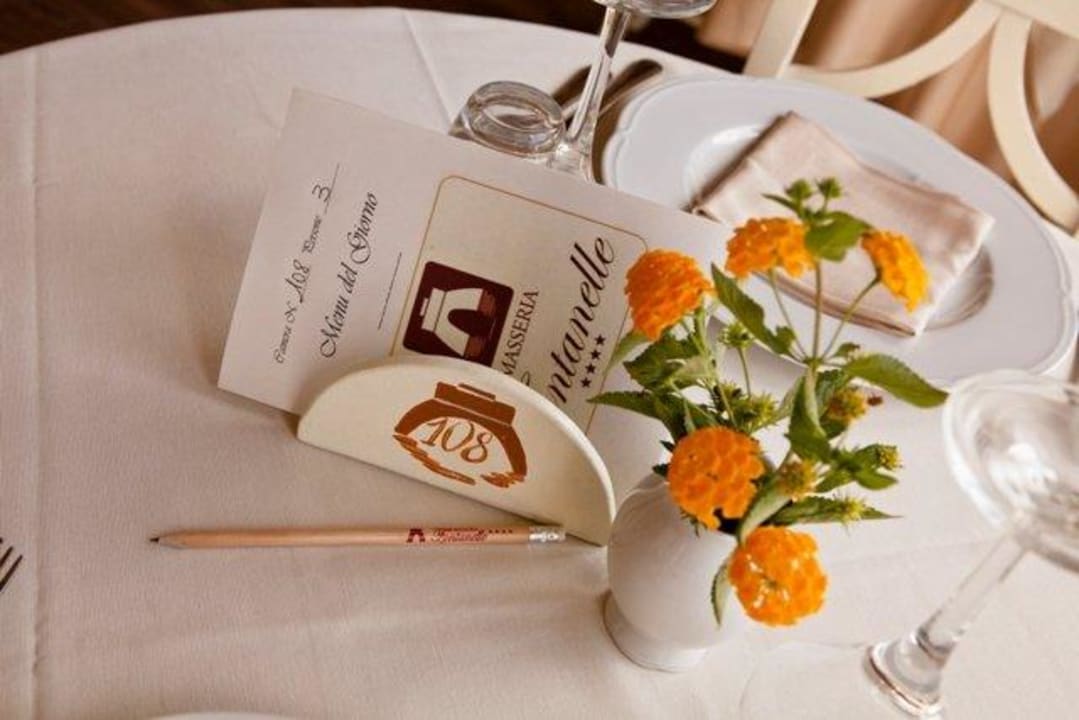 Particolare della Tavola Hotel Masseria Fontanelle