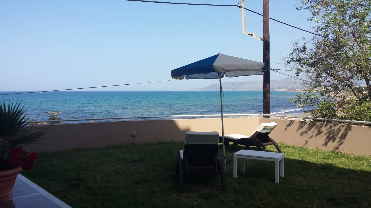 Aussicht vom Balkon Hotel Corissia Princess