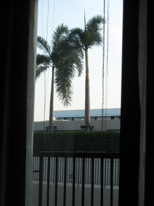 Blick vom Balkon Hotel Tara Mantra Cha Am