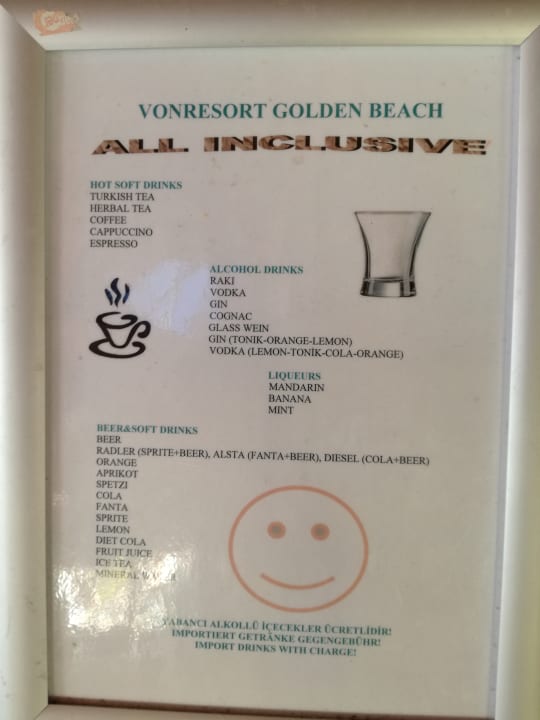 Gastro VONRESORT Golden Beach