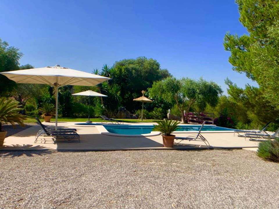 Gartenanlage Finca S Olivar d Es Coscois