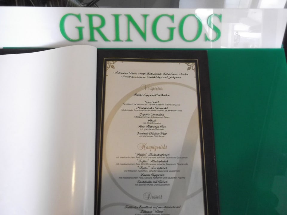 Speisekarten Limak Lara Deluxe Hotel & Resort