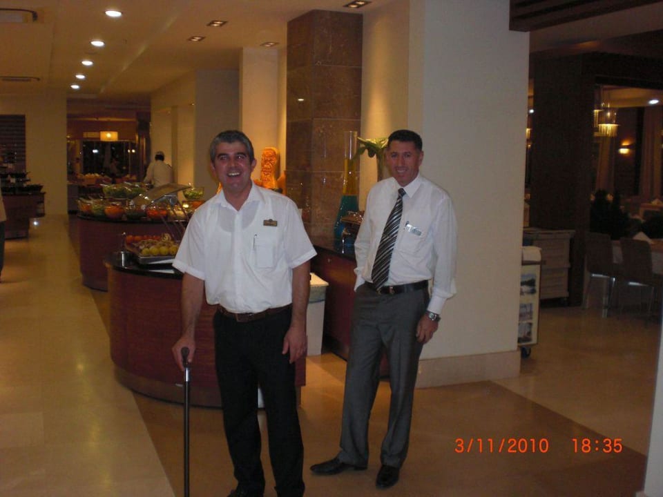 Hauptrestaurant (Abends) Sunis Evren Beach Resort Hotel & Spa