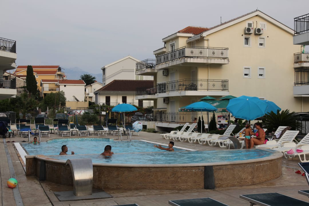 By day Montenegro Apartments complex - Norwegian village