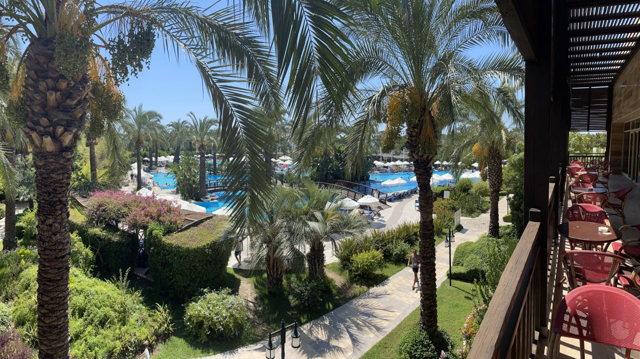 Gartenanlage Sunis Kumköy Beach Resort Hotel & Spa