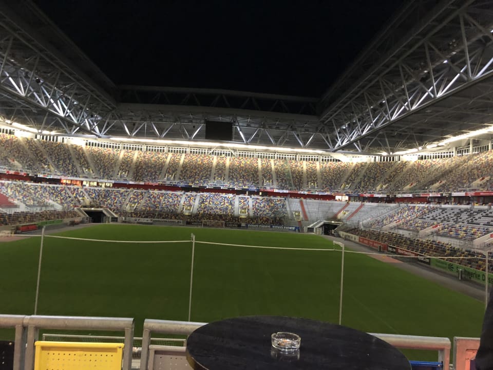 Ausblick Hotel Tulip Inn Düsseldorf Arena