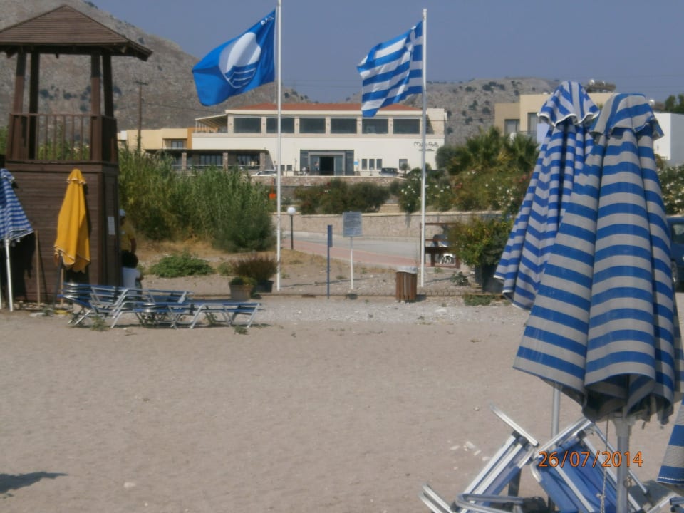 Vom strand zur lobby Atlantica Mikri Poli Rhodes