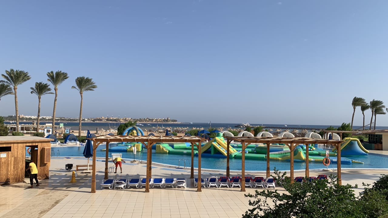 Ausblick Cleopatra Luxury Resort Makadi Bay