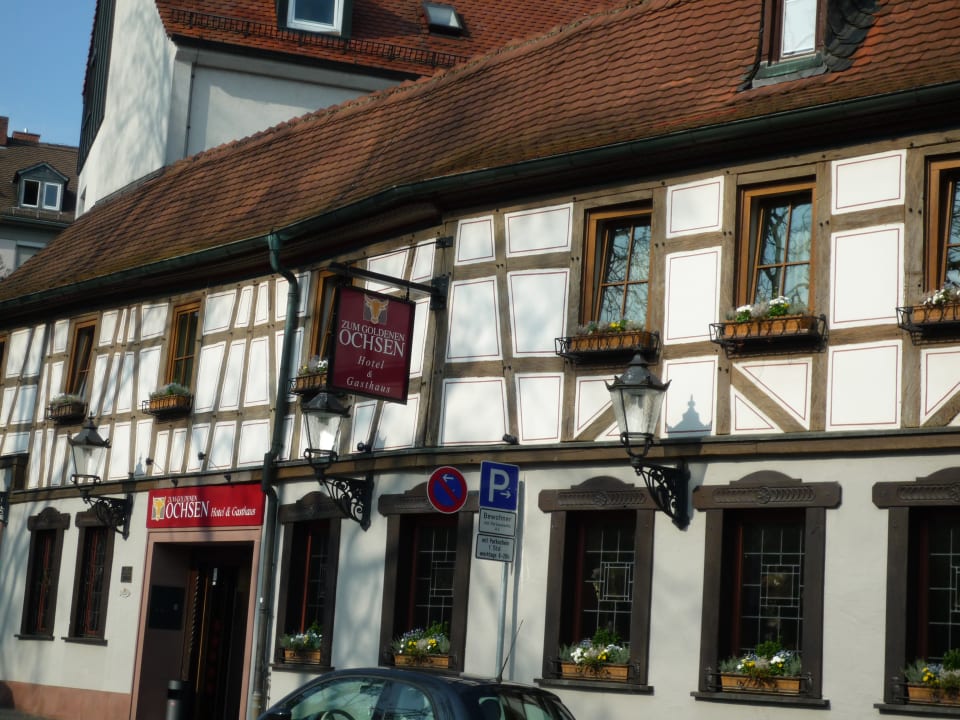Außenansicht Hotel Zum Goldenen Ochsen