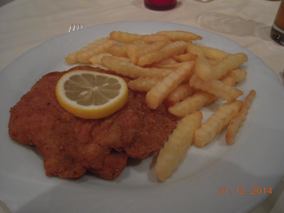Abendessen/Hauptgang Hotel-Gasthof-Obermair